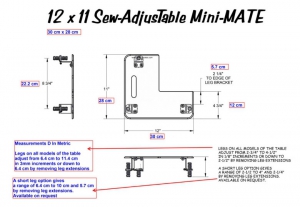 Sew AdjusTable Measurements Mini Mate Technical
