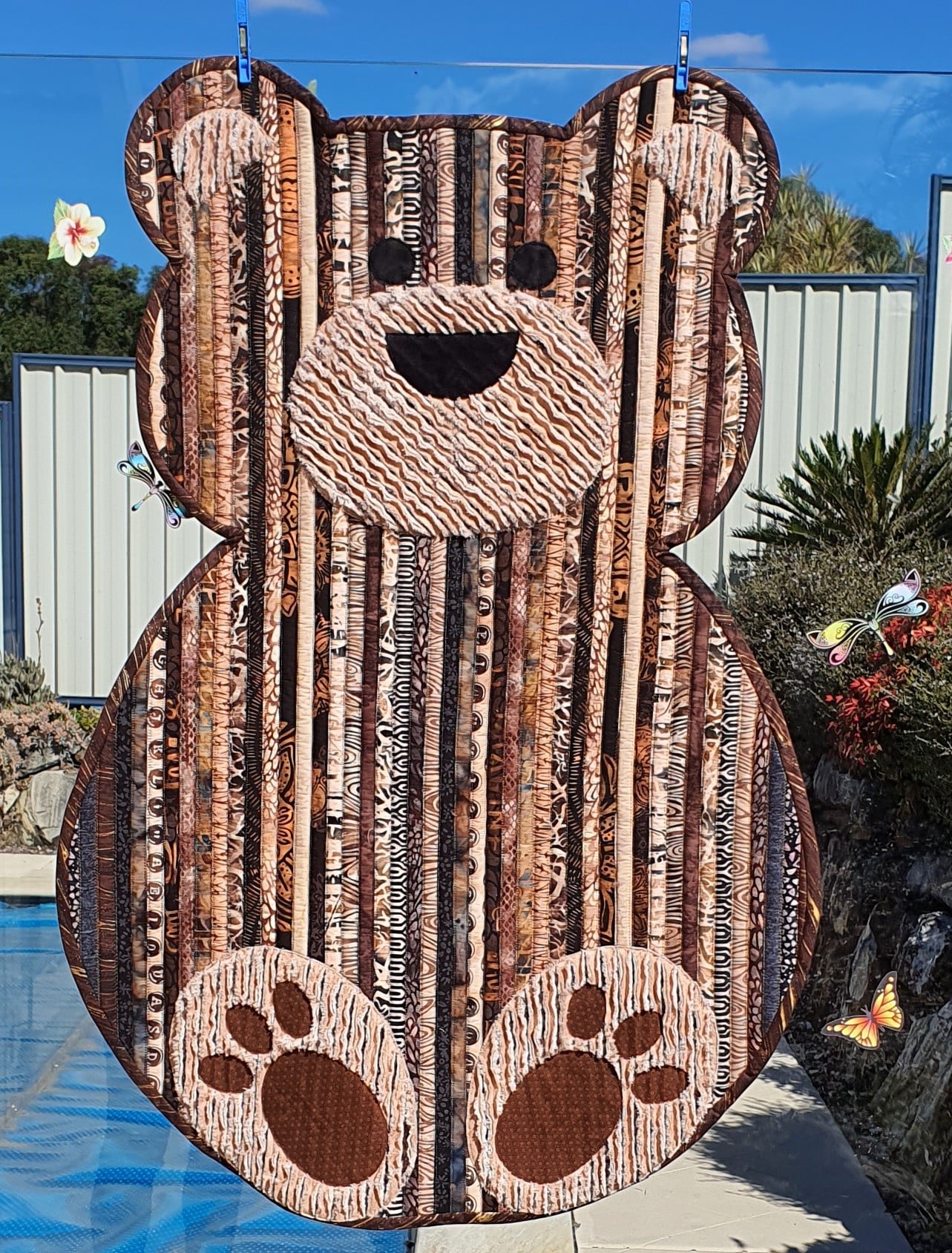 Bear Floor Jelly Roll Rug Pattern