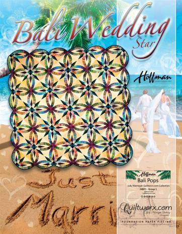 Bali Wedding Star Quilt By Judy Niemeyer