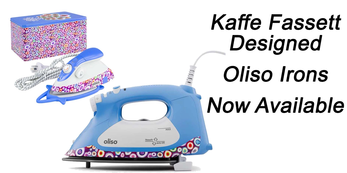 Kaffe Fassett Designed Oliso Irons