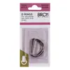 D Rings Silver 25mm x 2 by Birch Haberdashery