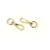 Swivel Hook 1/2 Inch 12mm Gold x 2 by Sallie Tomato