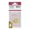 D Rings Gold 20mm x 2 by Birch Haberdashery