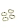 D Rings Nickel 1/2 Inch (12mm) x 4 by Sallie Tomato