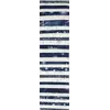 Midnight and White Christmas Silver Highlights Rainbow aka Jelly Roll or Bali Pop