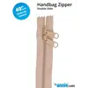 By Annie 40 Inch Handbag Zipper Natural - See Video