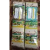 2 x Green and Cream Rainbows aka Jelly Roll Plus Free Buddies Star Quilt Pattern
