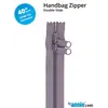 By Annie 40 Inch Handbag Zipper Gunmetal - See Video