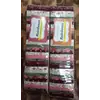 2 x Burgundy Floral Rainbows aka Jelly Roll Plus Free Buddies Star Quilt Pattern