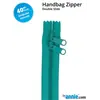 By Annie 40 Inch Handbag Zipper Emerald Green - See Video