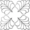 Four Corner Feather #30328
