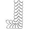 Easy Feather Border, med #30449