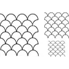 Clamshells, 3x #30566