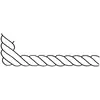 Rope Border with Corner #30348