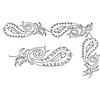 Paisley Pineapple #30519