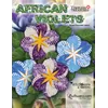 African Violets Placemats Pattern Judy Niemeyer - Image of Pattern Cover