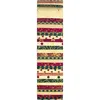 Traditional Christmas Stoff Rainbow aka Jelly Roll