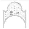 Shelly Creative Grids Non-Slip Free Motion Quilting Tool / Ruler SEE VIDEO