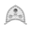 Archie Creative Grids Non-Slip Free Motion Quilting Tool / Ruler SEE VIDEO