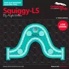 Squiggy Low Shank Creative Grids Non-Slip Free Motion Quilting Tool / Ruler