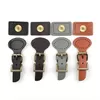 Genuine Leather 2 Piece Magnetic Bag Closure Clasp Multiple Colours Available
