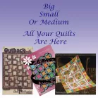 Big, Small Or Medium All Your Quilts are Here