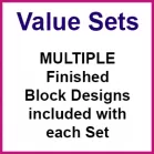 Value Sets - Multiple Quilt Block Designs