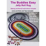 Buddies Easy Jelly Roll Rug Pattern