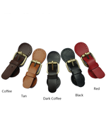 Genuine Leather 2 Piece Magnetic Bag Clasp Multiple Colours Available