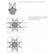 Feathered Star Patchwork Template Meredithe Clark Signature Collection 3 Sewing Buddies Australia