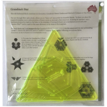 Grandma's Star Patchwork Template Matilda's Own 4 Sewing Buddies Australia