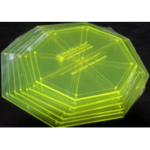 Octagon Set Large Patchwork Template Matilda's Own 2 Sewing Buddies Australia