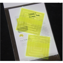 Square Donut Patchwork Template Set Matilda's Own 2 Sewing Buddies Australia