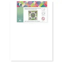 Printable Fabric (Inkjet) A3 x 5 Sheets