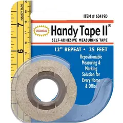 Handy Tape II Self Adhesive Measuring Tape by Colonial