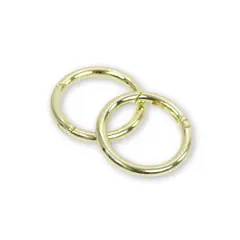 Gate Rings Gold 1-1/2 Inch (38mm) x 2 by Sallie Tomato