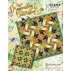 Dragonflies and Butterflies Quilt Pattern by Judy Niemeyer