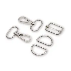 Basic 3 Nickel 1 Inch (25mm) Hardware Kit by Sallie Tomato
