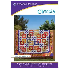 Olympia Pattern by Cozy Quilt Designs - Image of Pattern Cover