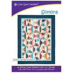 Sonora Pattern by Cozy Quilt Designs - Image of Pattern Cover