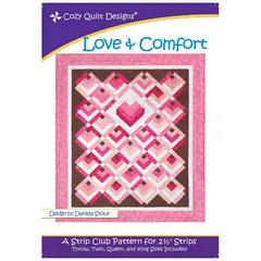 Love And Comfort Pattern by Cozy Quilt Designs