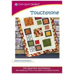 Touchstone Pattern by Cozy Quilt Designs - Image of Pattern Cover