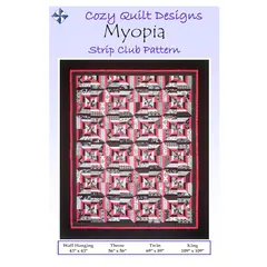 Myopia Pattern by Cozy Quilt Designs- Image of Pattern Cover