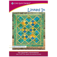 Linked In Pattern by Cozy Quilt Designs Image of Pattern Cover