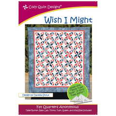 Wish I Might Pattern by Cozy Quilt Designs - Image of Pattern Cover