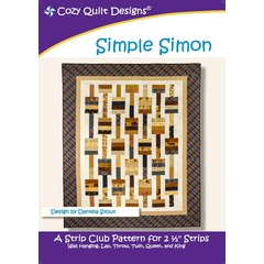 Simple Simon Pattern by Cozy Quilt Designs - Image of Pattern Cover