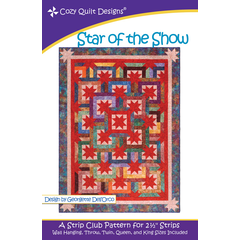 Star of the Show Pattern by Cozy Quilt Designs - Image of Pattern Cover