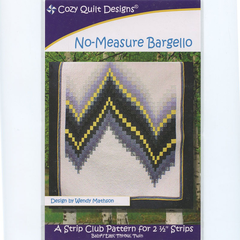 No-Measure Bargello by Cozy Quilt Designs - Image of Pattern Cover