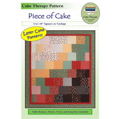 Piece of Cake Pattern by Cozy Quilt Designs - Image of Pattern Cover