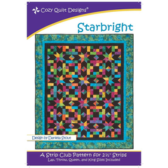 Starbright Pattern by Cozy Quilt Designs - Image of Pattern Cover